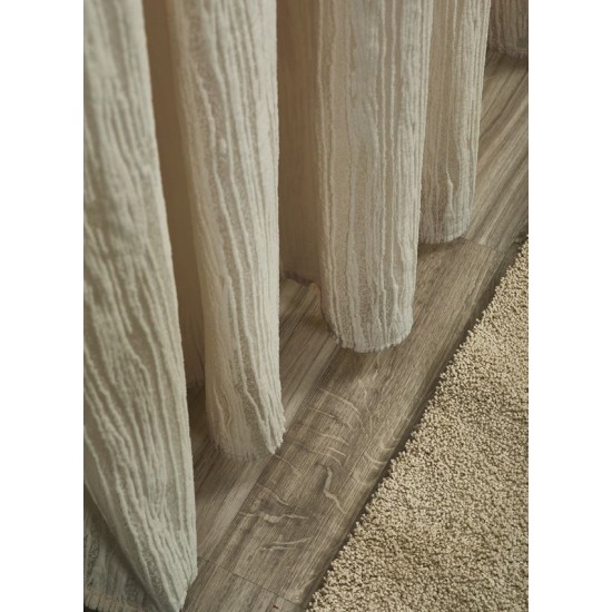 Κουρτίνα Με Τρέσα K0193-4 Ecru White Egg (270Πx280Υ) 1Τεμ