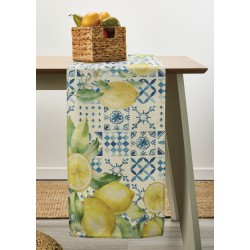 Τραβέρσα Ψάθα D0256 White Egg (33x180) 1Τεμ