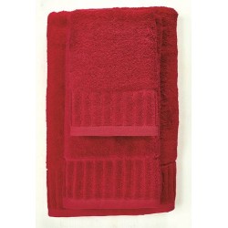 Πετσέτα Χεριών Bath Towels Φωτεινή 01 Red Cotton White Egg (40x60) 1Τεμ