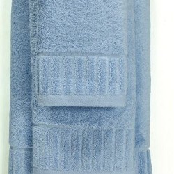 Πετσέτα Προσώπου Bath Towels Φωτεινή 02 Ciel Cotton White Egg (50x100) 1Τεμ