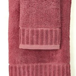 Πετσέτα Προσώπου Bath Towels Φωτεινή 10 Salmon Cotton White Egg (50x100) 1Τεμ