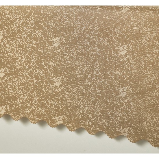 Τραπεζομάντηλο Αλέκιαστο Z156-1 Beige White Egg (140Χ140) 1Τεμ