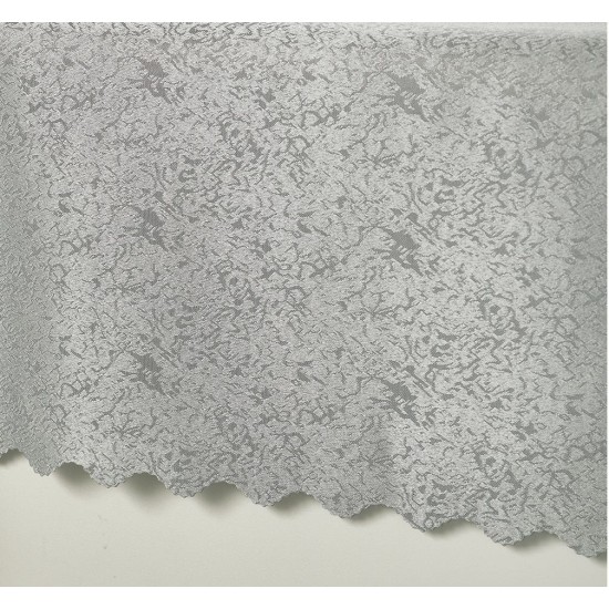 Τραπεζομάντηλο Αλέκιαστο Z156-2 Grey White Egg (140Χ140) 1Τεμ
