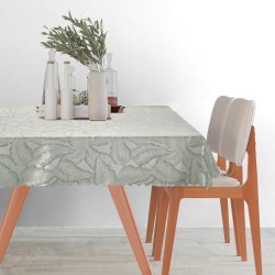 Τραπεζομάντηλο Αλέκιαστο Z157-1 Beige White Egg (140Χ140) 1Τεμ