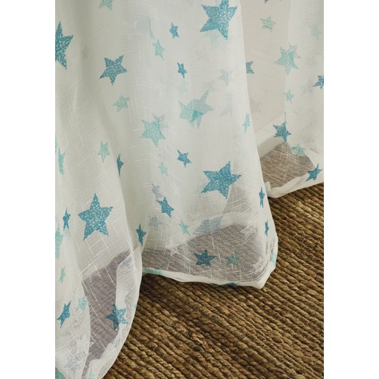 Κουρτίνα Με Τρέσα Παιδική K072-13 White Egg (260Πx280Υ) 1Τεμ