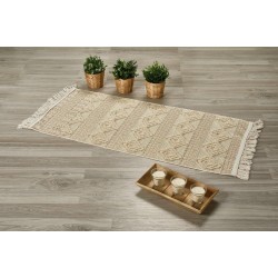 Χαλάκι X0123 Cotton White Egg (60x90) 1Τεμ Χαλάκι X0123 Cotton White Egg (60x90) 1Τεμ