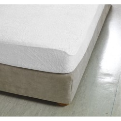 Επίστρωμα Μονό Αδιάβροχο KS01 Cotton White Egg (100x200) 1Τεμ