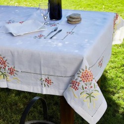 Τραπεζομάντηλο 2536 Με Κέντημα Polylinen White Egg (160x270) 1Τεμ