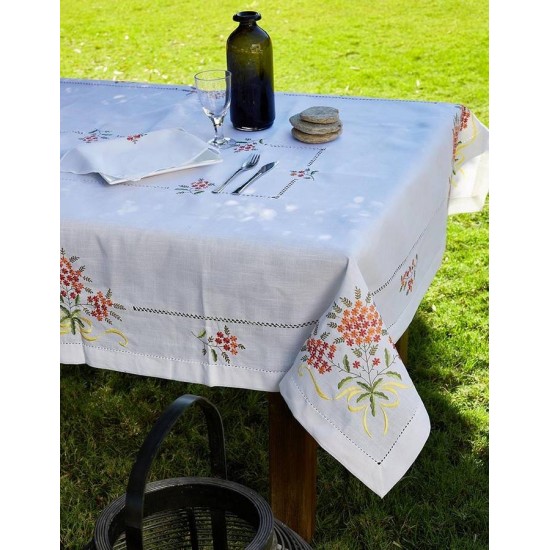 Τραπεζομάντηλο 2536 Με Κέντημα Polylinen White Egg (160x220) 1Τεμ Τραπεζομάντηλο 2536 Με Κέντημα Polylinen White Egg (160x220) 1Τεμ