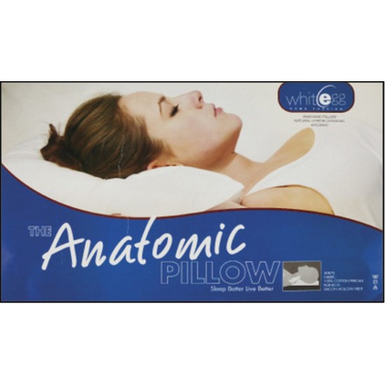 Μαξιλάρι Ύπνου Ανατομικό Μέτριο Anatomic MX12 White Egg (50x70) 1Τεμ