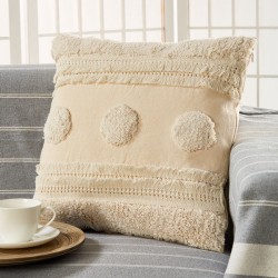 Διακοσμητική Μαξιλαροθήκη DO78-04 Cotton White Egg (43x43) 1Τεμ