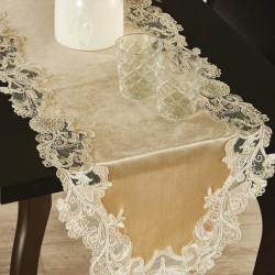 Τραβέρσα Με Κέντημα 7103/01 White Egg (40x180) 1Τεμ