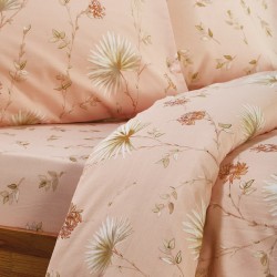 Σεντόνια Μονά Σετ Romance RO35-1 Cotton White Egg (175x270) 3Τεμ