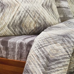 Σεντόνια Μονά Σετ Romance RO36-2 Cotton White Egg (175x270) 3Τεμ