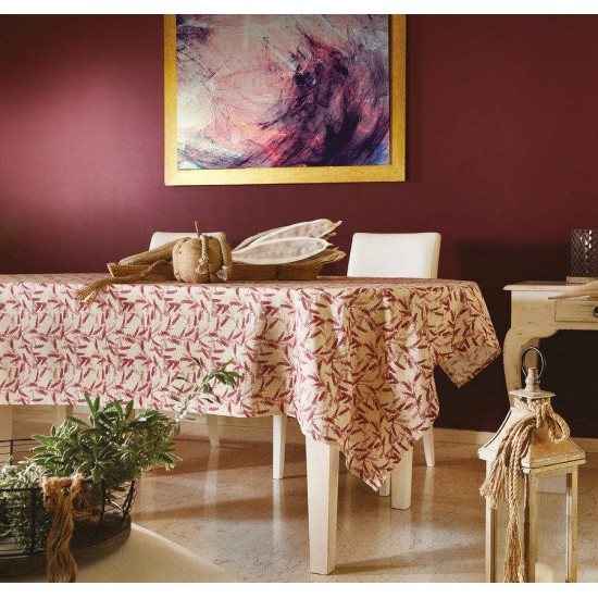 Τραπεζομάντηλο Loneta Z060-1 Polycotton White Egg (135x215) 1Τεμ Τραπεζομάντηλο Loneta Z060-1 Polycotton White Egg (135x215) 1Τεμ
