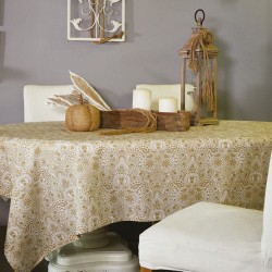 Τραπεζομάντηλο Loneta Z062-2 Polycotton White Egg (160x220) 1Τεμ