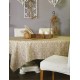 Τραπεζομάντηλο Loneta Z062-2 Polycotton White Egg (135x180) 1Τεμ