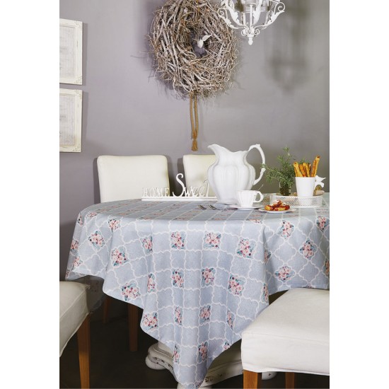 Τραπεζομάντηλο Loneta Z064-1 Polycotton White Egg (160x220) 1Τεμ