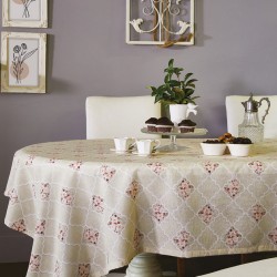 Τραπεζομάντηλο Loneta Z064-2 Polycotton White Egg (135x180) 1Τεμ