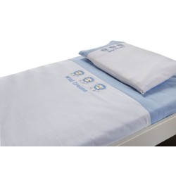 Σεντόνια Κούνιας Σετ Baby Wild Dreams A Cotton White Egg (120x160) 1Τεμ