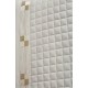 Κουβερλί Νυφικό Υπέρδιπλο Σετ Wedding Quilt NK2 Jacquard Micro White Egg (220X240) 3Τεμ