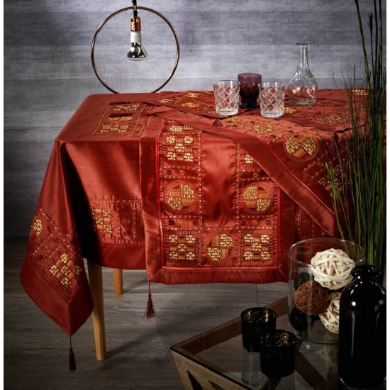 Σετ Τραπεζαρίας 706-15/B Με Κέντημα White Egg 4Τεμ Σετ Τραπεζαρίας 706-15/B Με Κέντημα White Egg 4Τεμ