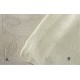 Κουβέρτα Καλοκαιρινή Υπέρδιπλη Jacquard ΚΠ 1 Cotton White Egg (220x240) 1Τεμ