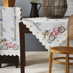 Καρέ 41930 Polylinen White Egg (80x80) 1Τεμ