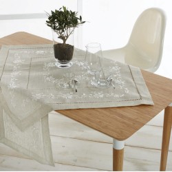 Τραβέρσα Με Κέντημα 17535 White Egg (40x180) 1Τεμ