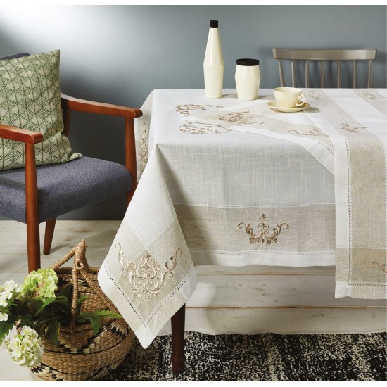 Τραβέρσα 10060 Polycotton White Egg (40x160) 1Τεμ