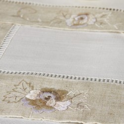 Σετ Τραπεζαρίας 1177 Polycotton White Egg 7Τεμ