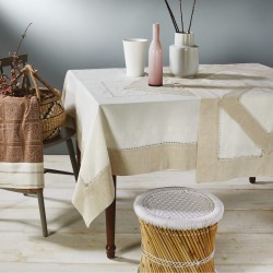 Τραπεζομάντηλο 201123 Polycotton White Egg (140x180) 1Τεμ