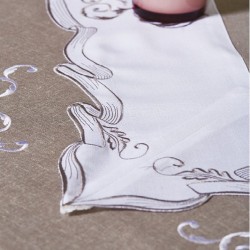 Τραπεζομάντηλο 5701 Polycotton White Egg (140x180) 1Τεμ