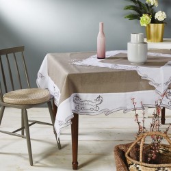 Τραπεζομάντηλο 5701 Polycotton White Egg (140x180) 1Τεμ