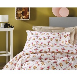 Πάπλωμα Παιδικό Μονό Σετ Kids Line BA 74 /1 Cotton White Egg (160x240) 2Τεμ