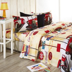 Σεντόνια Παιδικά Μονά Σετ Kids C020 Cotton White Egg (160x240) 3Τεμ