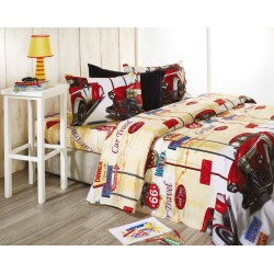 Σεντόνια Παιδικά Μονά Σετ Kids C020 Cotton White Egg (160x240) 3Τεμ