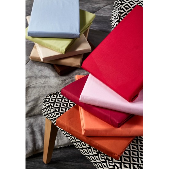 Παπλωματοθήκη Υπέρδιπλη Dolce Vita Solid Satin 300 Threads White Egg (220x240) 1Τεμ