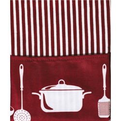 Ποδιά Κουζίνας ΠΟΔ4-2 Cotton White Egg (65x80) 1Τεμ