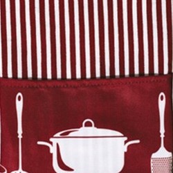 Ποδιά Κουζίνας ΠΟΔ4-2 Cotton White Egg (65x80) 1Τεμ