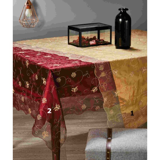 Τραπεζομάντηλο 6118 Pol White Egg (130x180) 1Τεμ