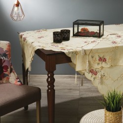 Τραπεζαρίας Σετ 6816 Pol White Egg 7Τεμ